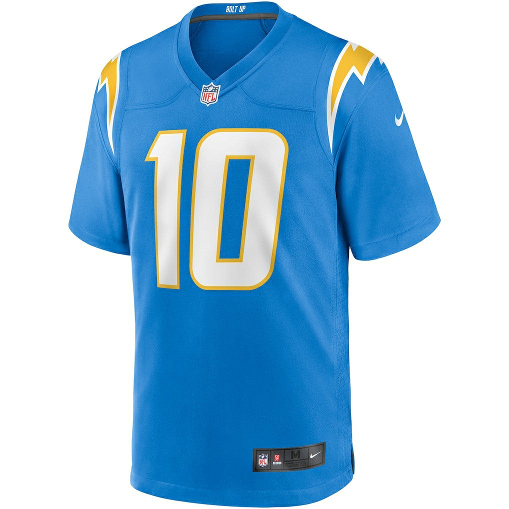Nike Justin Herbert Los Angeles Chargers Player Game Jersey Powder Blue
