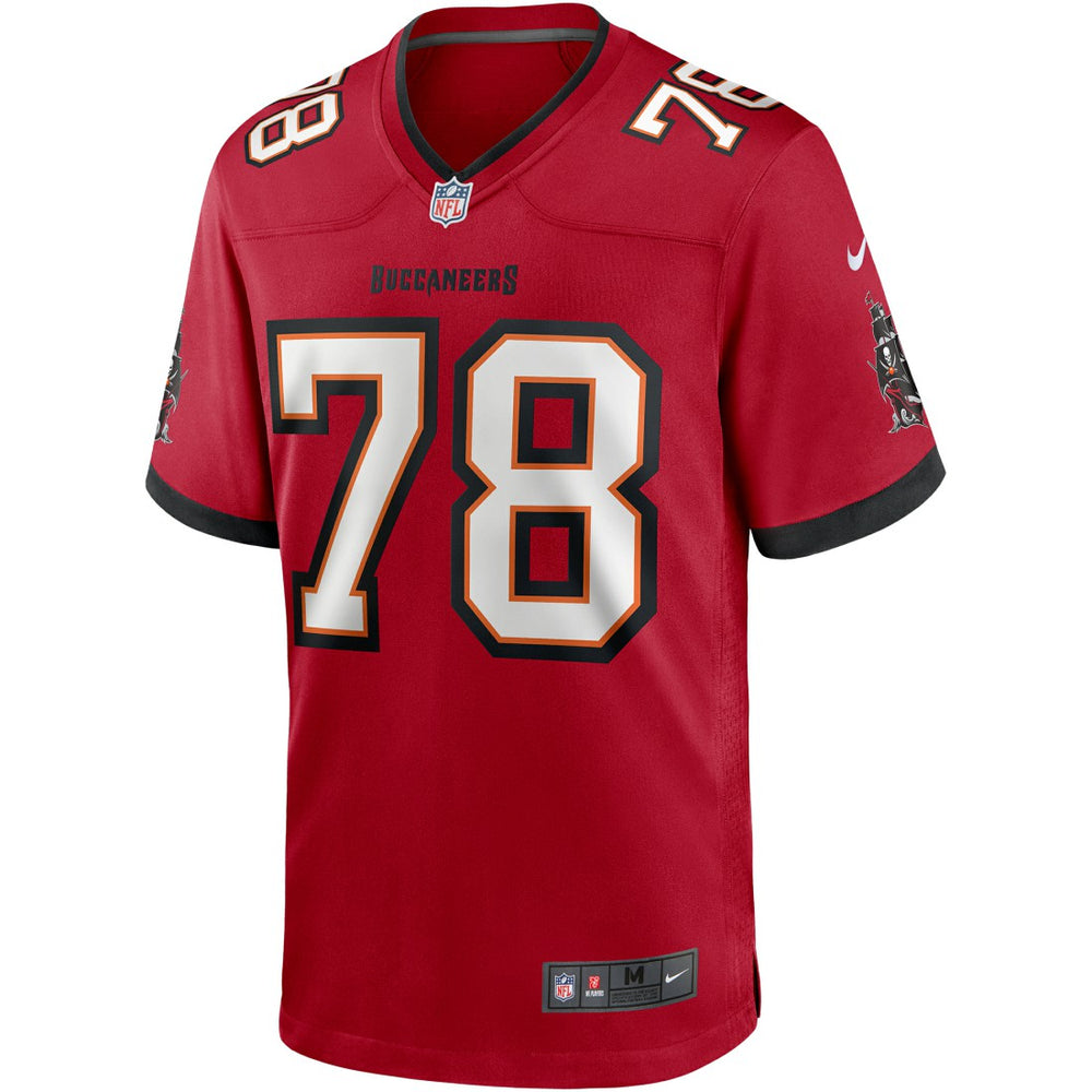 Nike Tristan Wirfs Tampa Bay Buccaneers Player Game Jersey Red