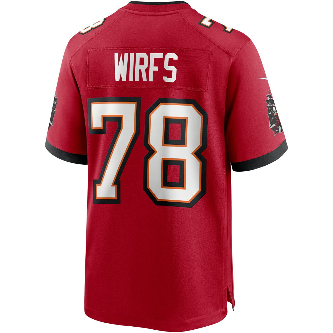 Nike Tristan Wirfs Tampa Bay Buccaneers Player Game Jersey Red
