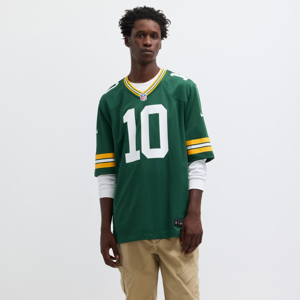 Nike Jordan Love Green Bay Packers Player Game Jersey Green