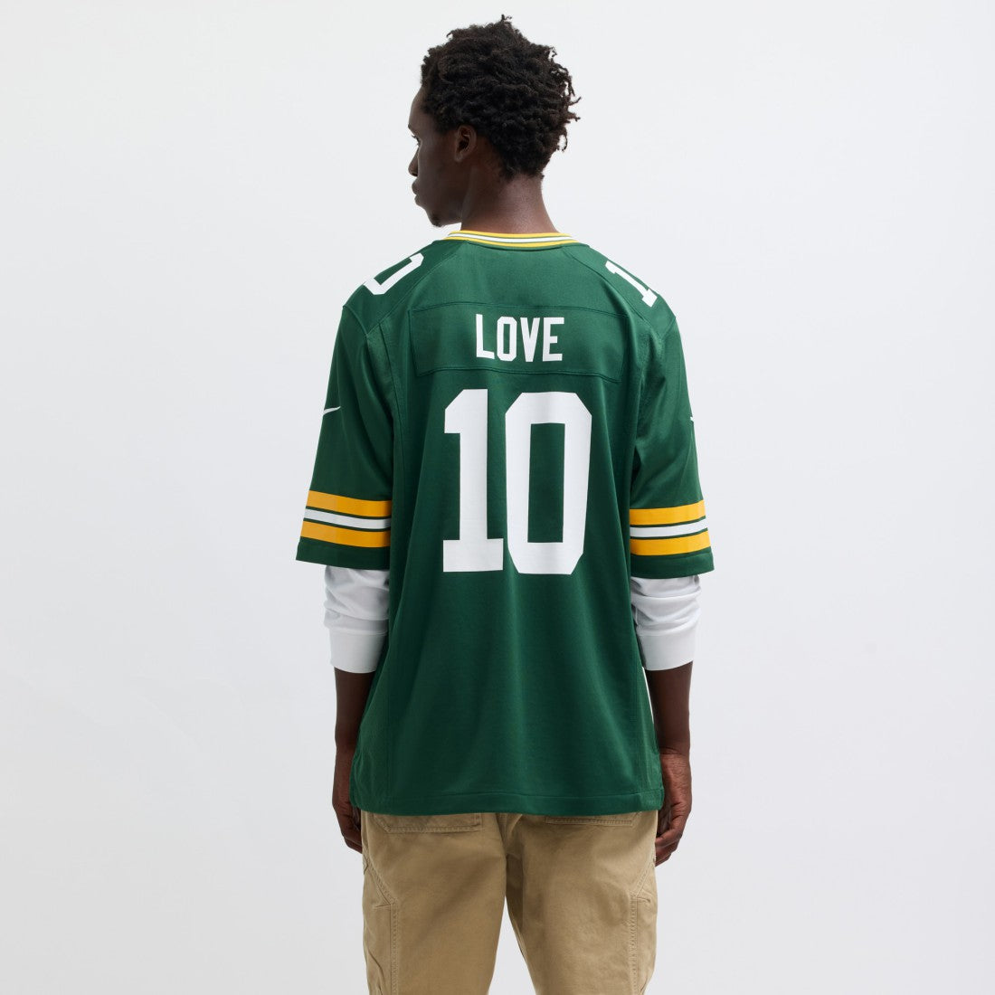 Nike Jordan Love Green Bay Packers Player Game Jersey Green