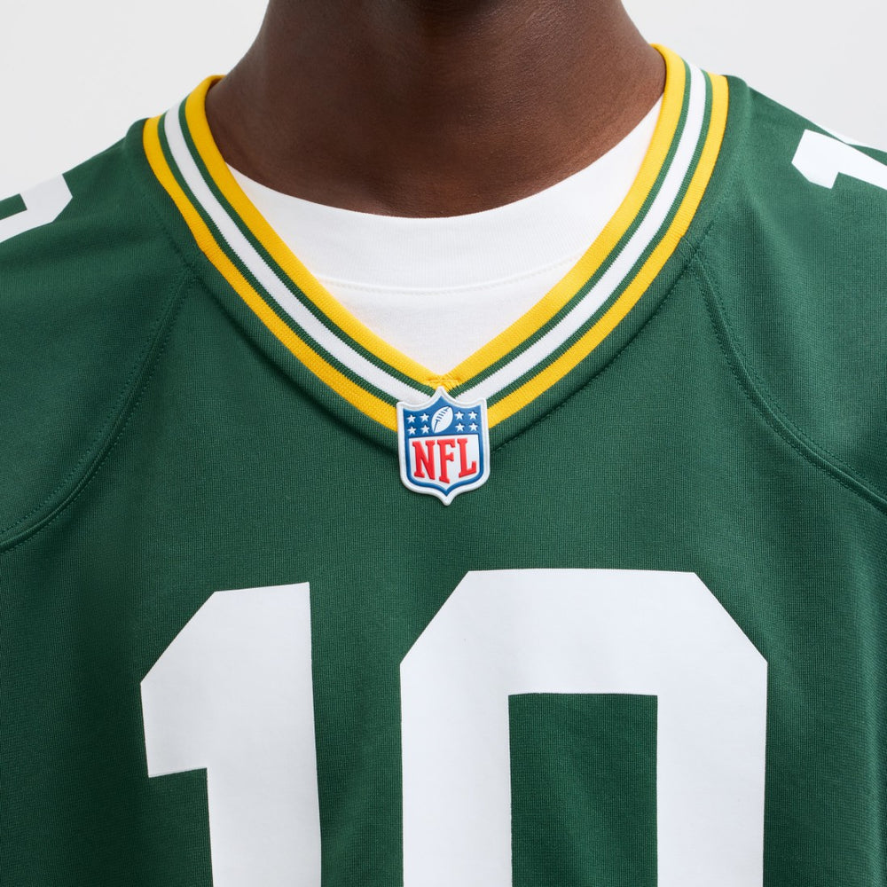 Nike Jordan Love Green Bay Packers Player Game Jersey Green