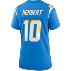 Nike Justin Herbert Los Angeles Chargers Women's Player Game Jersey Powder Blue