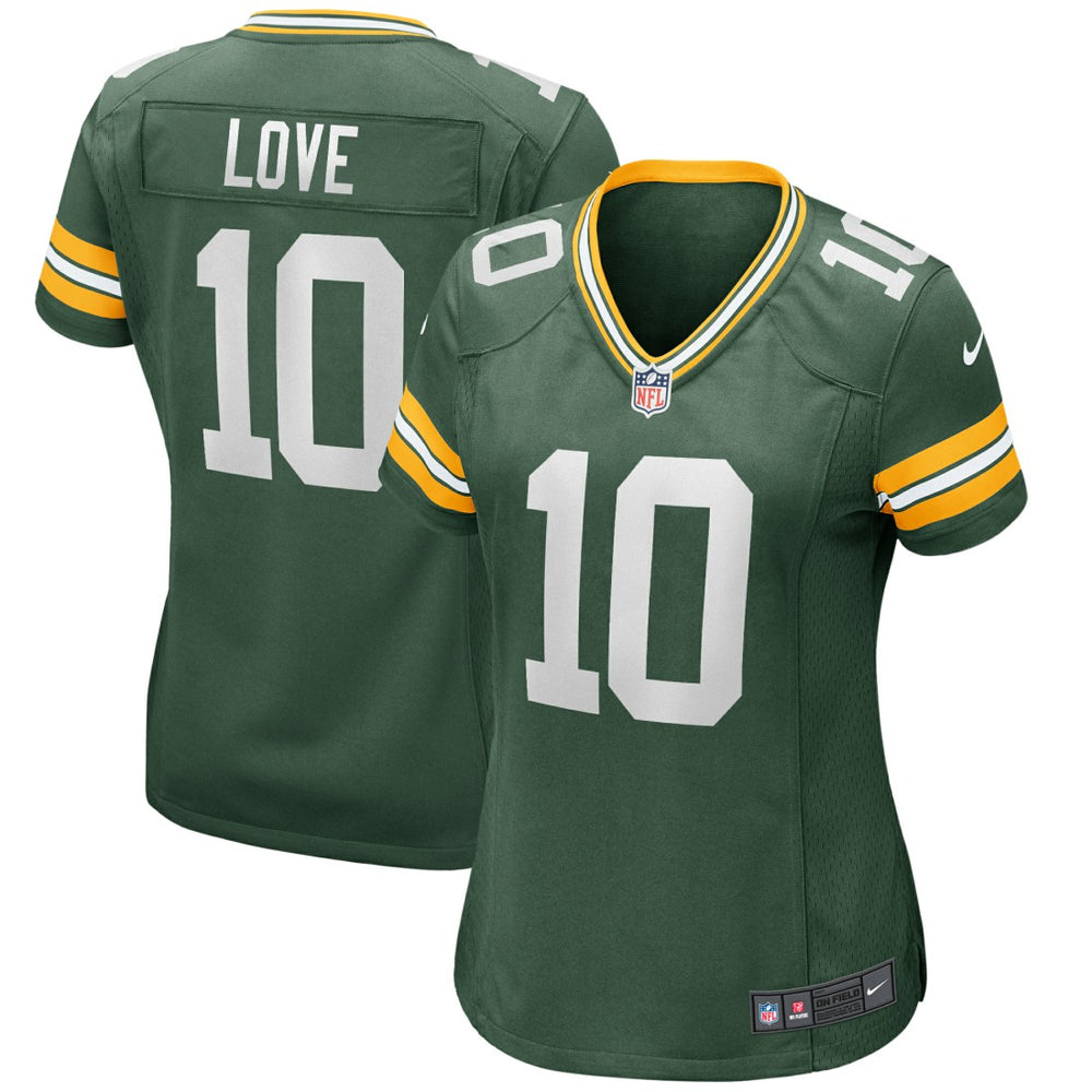 Nike Jordan Love Green Bay Packers Women's Game Jersey Green