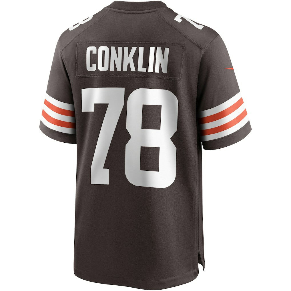 Nike Jack Conklin Cleveland Browns Game Player Jersey Brown