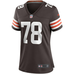 Nike Jack Conklin Cleveland Browns Women's Player Game Jersey Brown