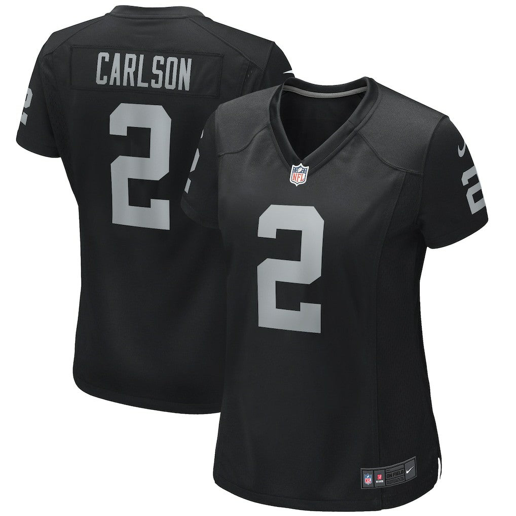 Nike Daniel Carlson Las Vegas Raiders Women's Player Game Jersey Black