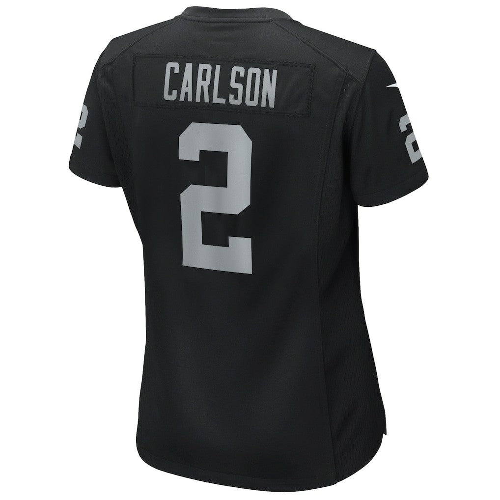 Nike Daniel Carlson Las Vegas Raiders Women's Player Game Jersey Black
