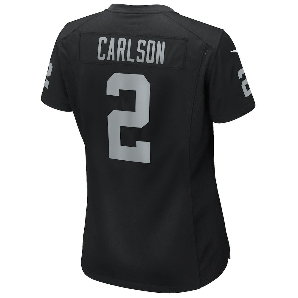 Nike Daniel Carlson Las Vegas Raiders Women's Player Game Jersey Black