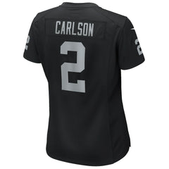 Nike Daniel Carlson Las Vegas Raiders Women's Player Game Jersey Black