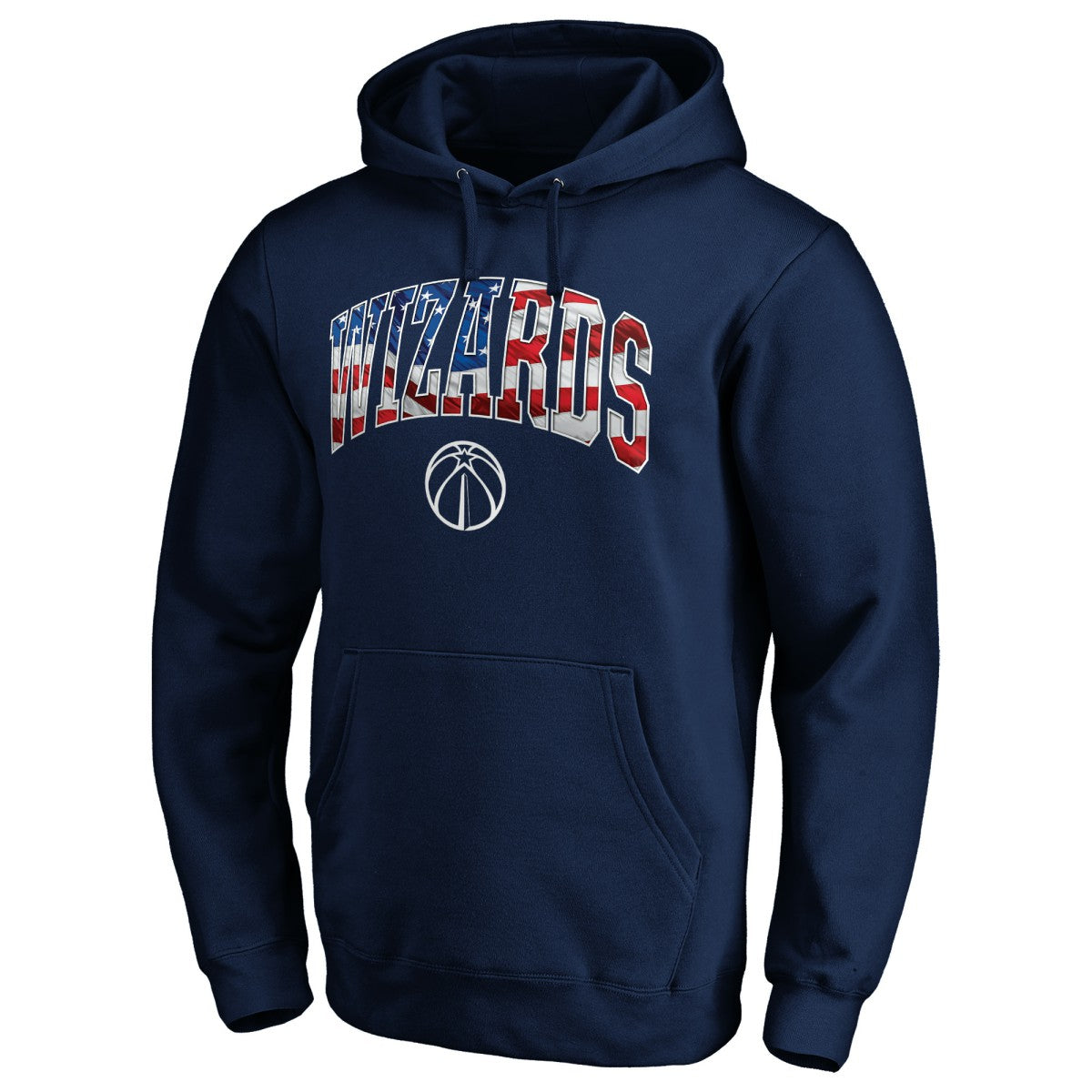 Washington Wizards Banner Wave Pullover Hoodie Navy