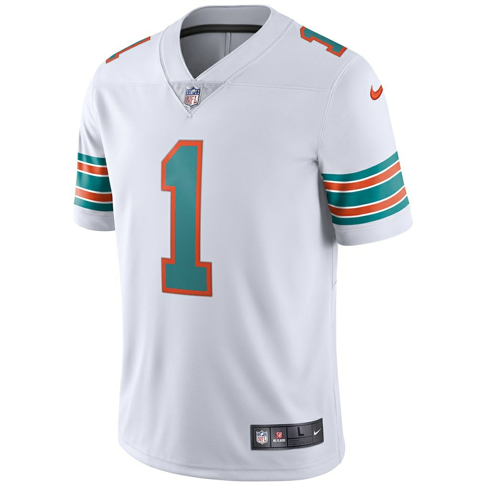 Nike Tua Tagovailoa Miami Dolphins 2nd Alternate Vapor Limited Jersey White