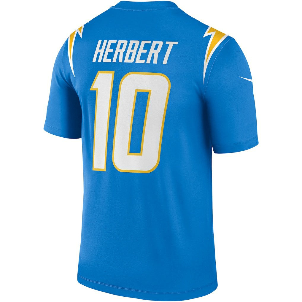 Nike Justin Herbert Los Angeles Chargers Legend Player Performance Top Powder Blue