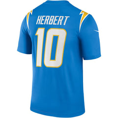 Nike Justin Herbert Los Angeles Chargers Legend Player Performance Top Powder Blue
