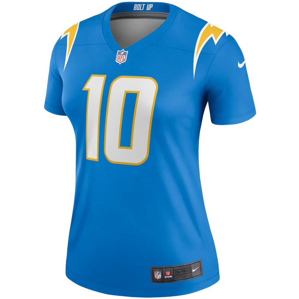 Nike Justin Herbert Los Angeles Chargers Women's Legend Player Performance Top Powder Blue