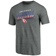 Arizona Cardinals Team Freedom Tri-Blend T-Shirt Gray