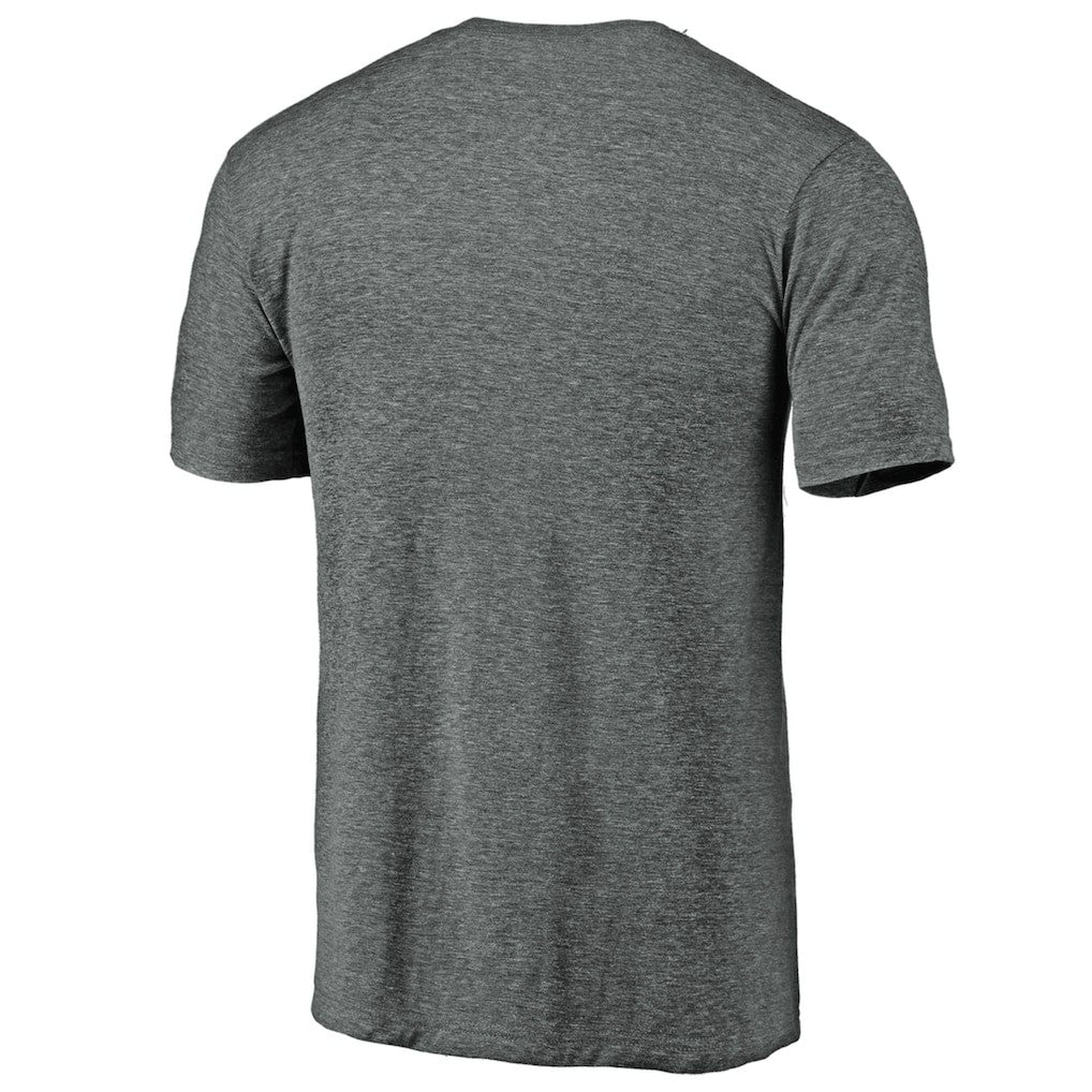 New England Patriots Team Freedom Tri-Blend T-Shirt Gray