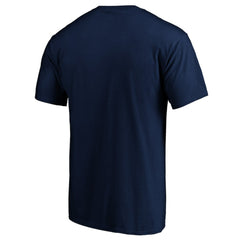 Dallas Stars Banner Wave Logo T-Shirt - Navy - NHL 3930360