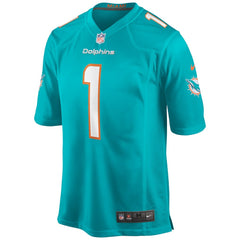 Nike Tua Tagovailoa Miami Dolphins Player Game Jersey Aqua