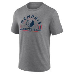 Memphis Grizzlies Team Freedom Tri-Blend T-Shirt Gray