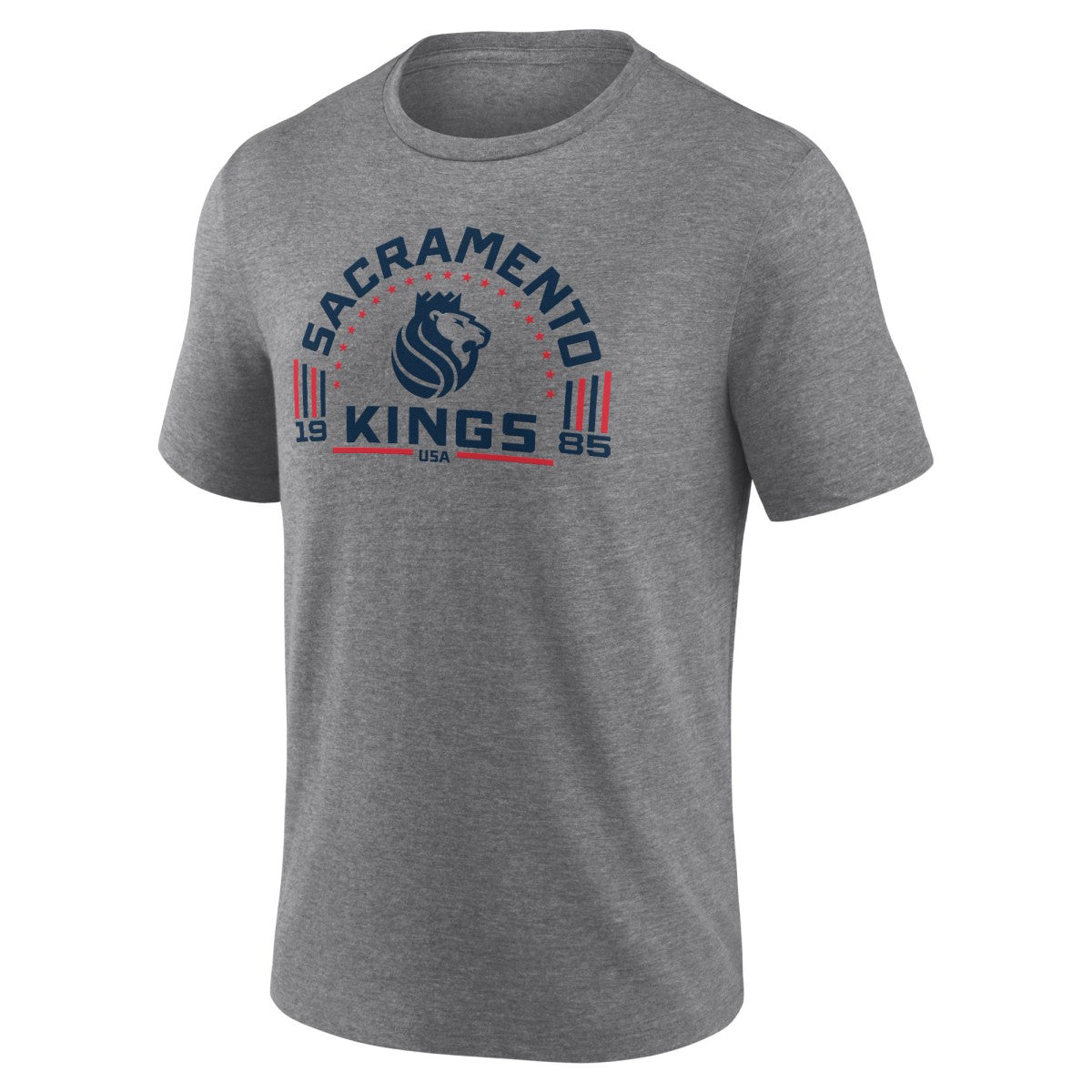 Sacramento Kings Team Freedom Tri-Blend T-Shirt Gray