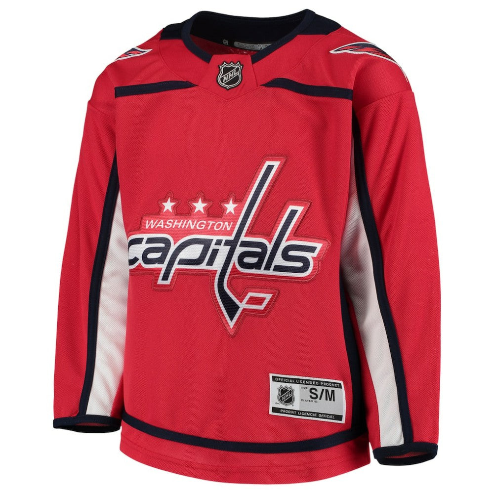 Washington Capitals Youth Home Premier Team Jersey - Red - NHL 3942154