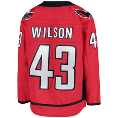 Tom Wilson Washington Capitals Youth Home Premier Player Jersey - Red - NHL 3942163
