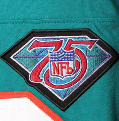 Mitchell & Ness Dan Marino Miami Dolphins Throwback Retired Player Name & Number Long Sleeve Top Aqua