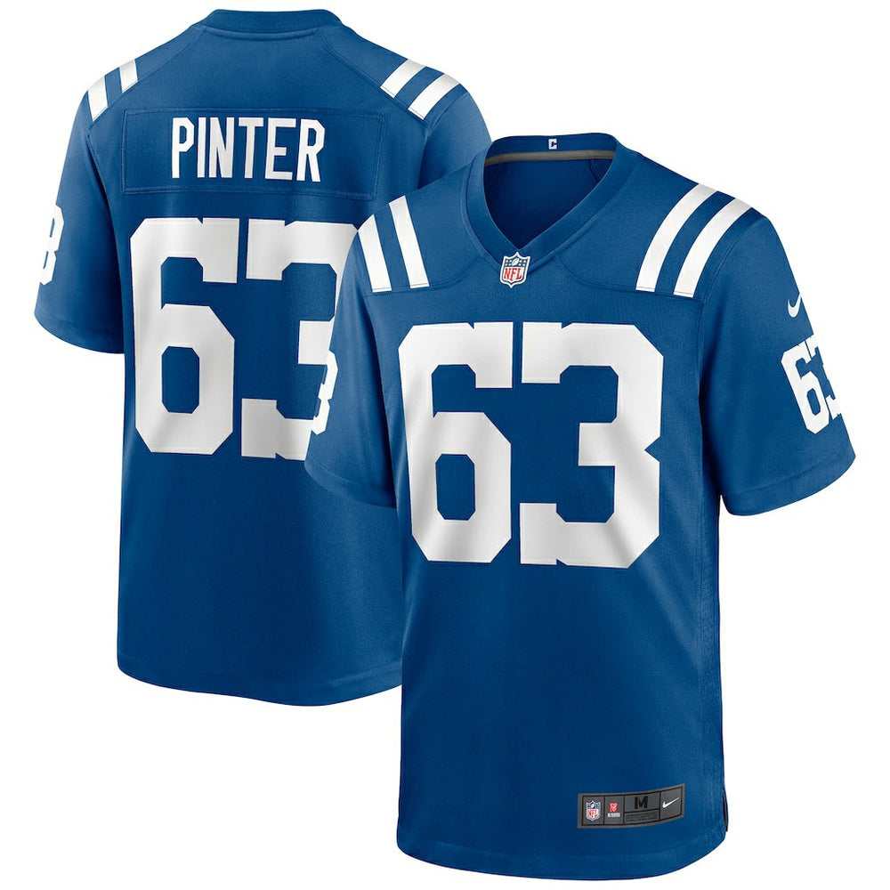 Nike Danny Pinter Indianapolis Colts Game Jersey Royal