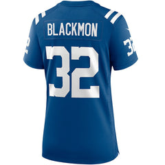 Nike Julian Blackmon Indianapolis Colts Women's Game Jersey Royal