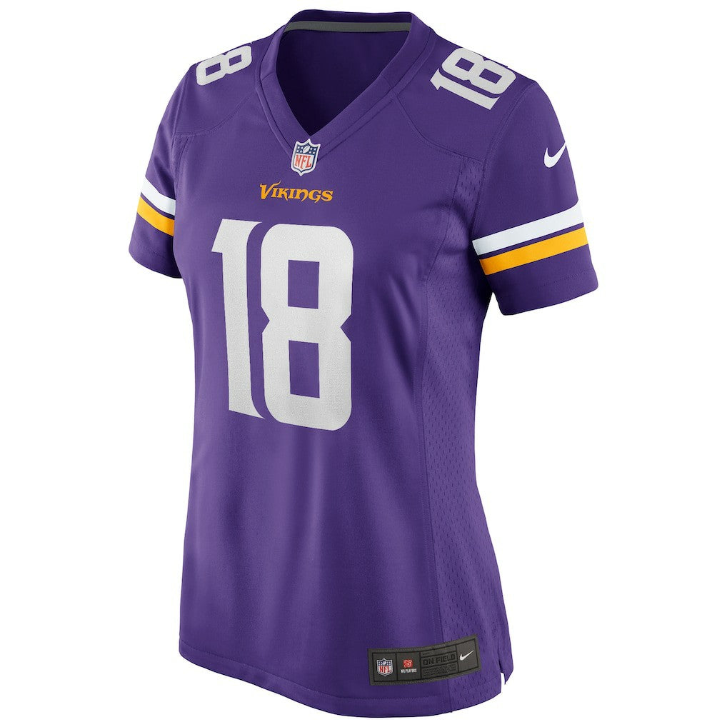 Nike Justin Jefferson Minnesota Vikings Women's Game Jersey Purple