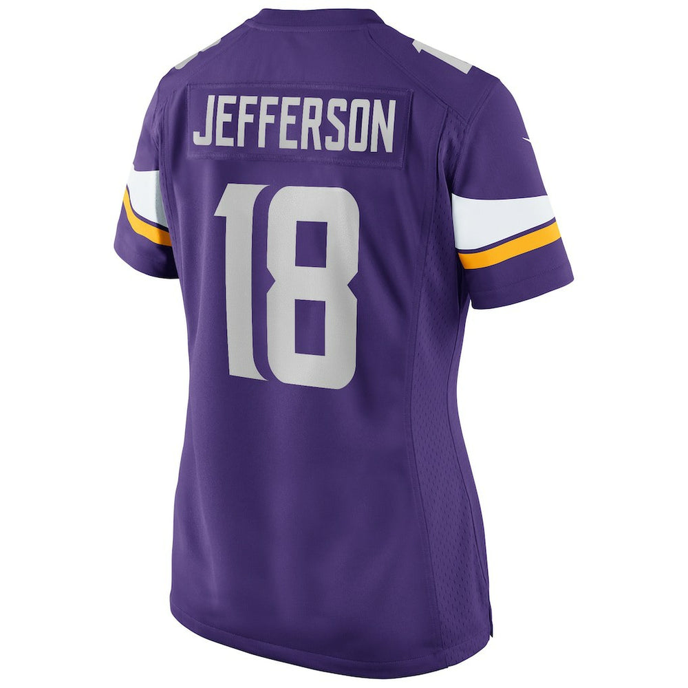 Nike Justin Jefferson Minnesota Vikings Women's Game Jersey Purple