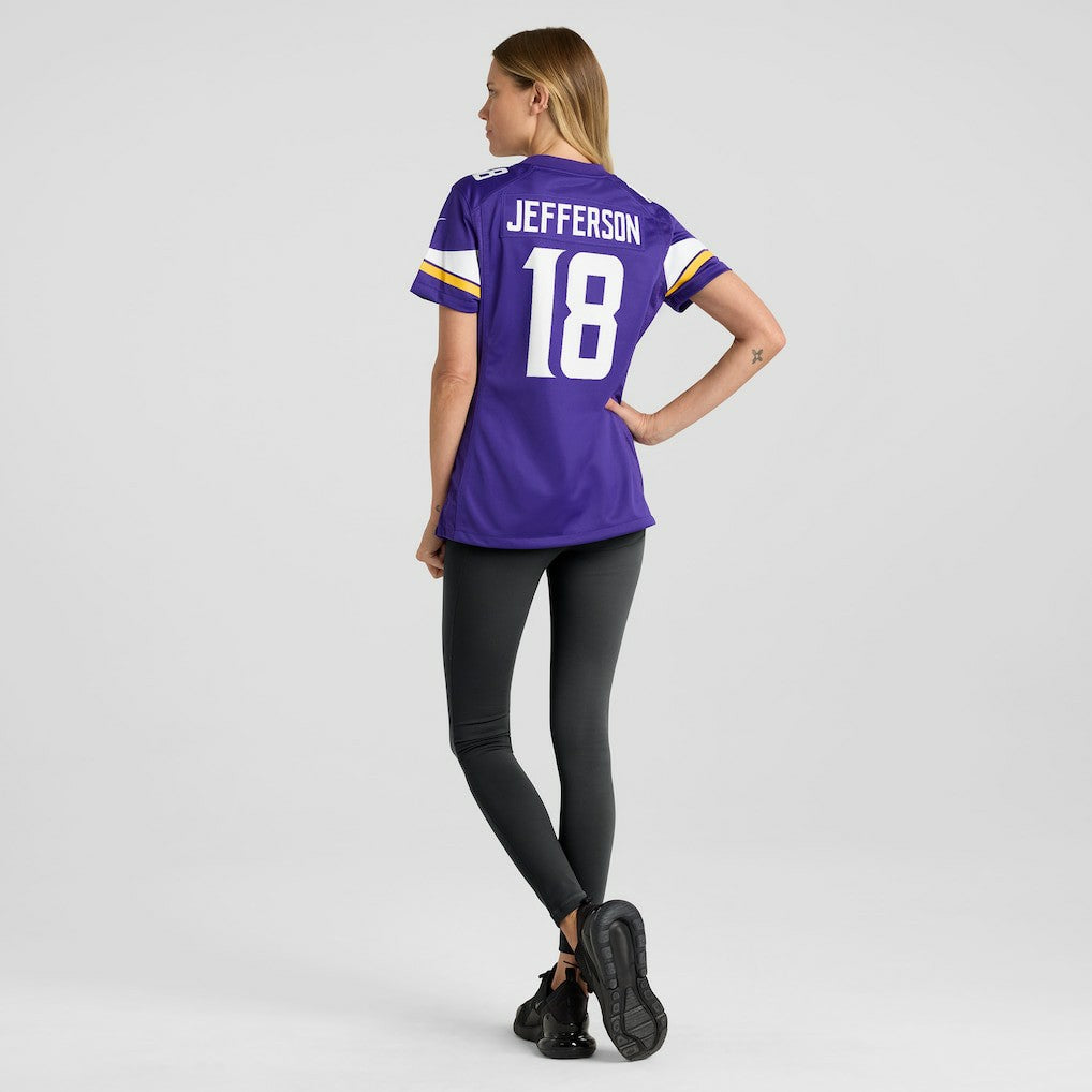 Nike Justin Jefferson Minnesota Vikings Women's Game Jersey Purple