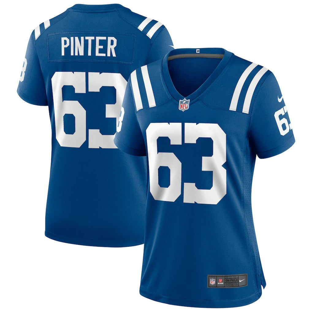 Nike Danny Pinter Indianapolis Colts Women's Game Jersey Royal