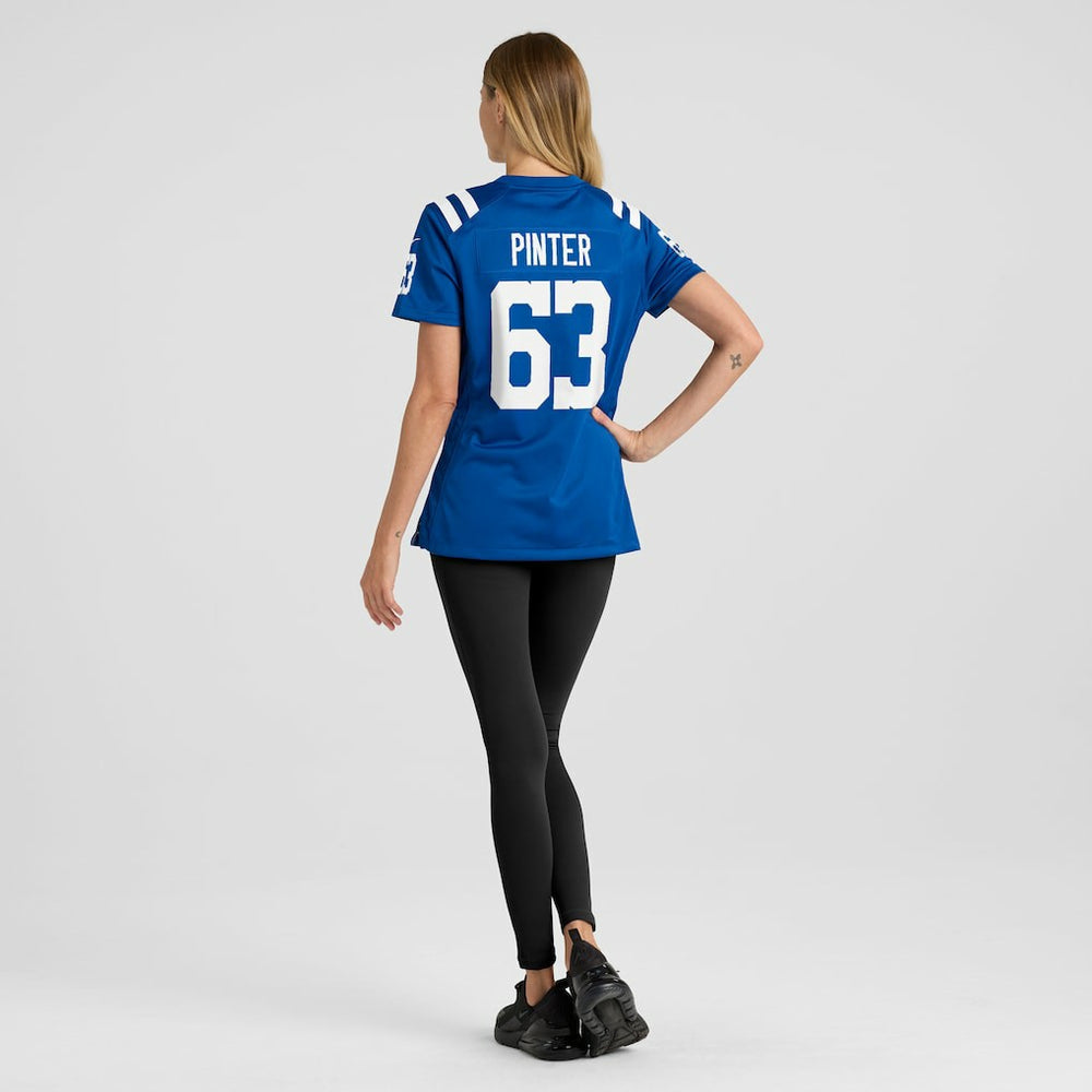 Nike Danny Pinter Indianapolis Colts Women's Game Jersey Royal