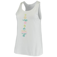 Athletics Soft as a Grape Women's Local Team Lineup Tank Top - White - MLB Discount