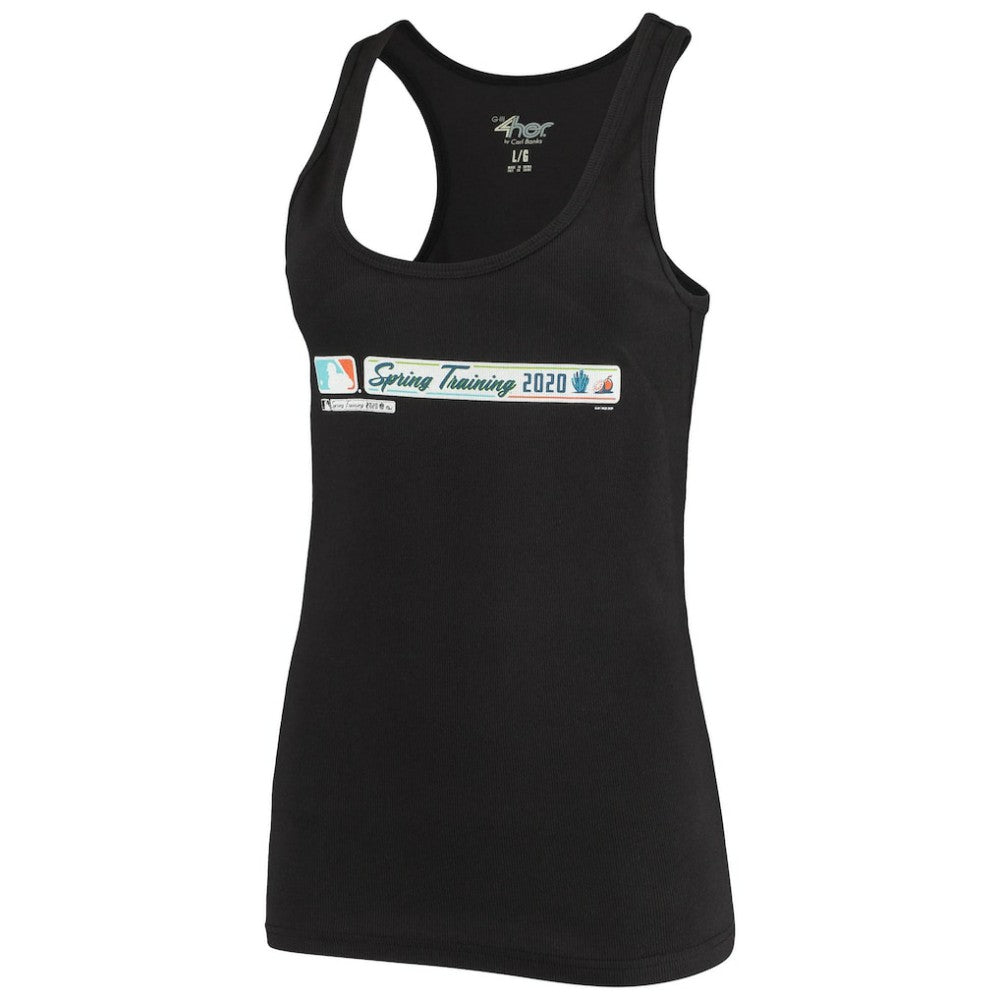 San Francisco Giants G-III Sports by Carl Banks Women's 2020 Spring Training Preseason Tank Top - Black - MLB Lifestyle