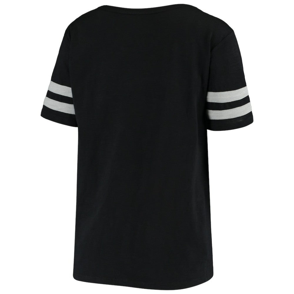 San Francisco Giants Touch by Alyssa Milano Women's Triple Play T-Shirt - Black - MLB Lifestyle