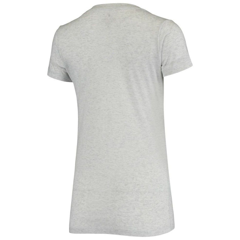 San Francisco Giants Soft as a Grape Women's Spring Training Tropical Banner T-Shirt - Heathered Gray - MLB Lifestyle
