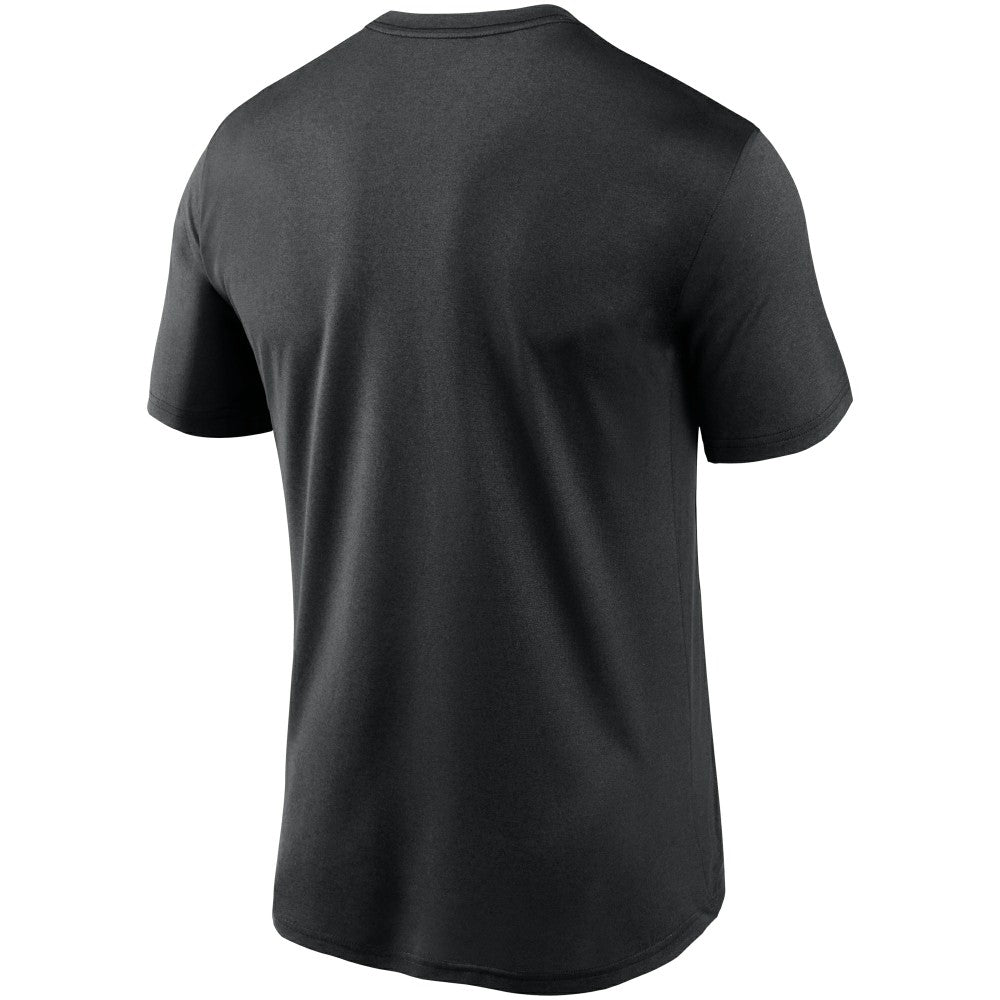 Cincinnati Reds Nike Wordmark Legend Performance T-Shirt - Black - Nike Lifestyle