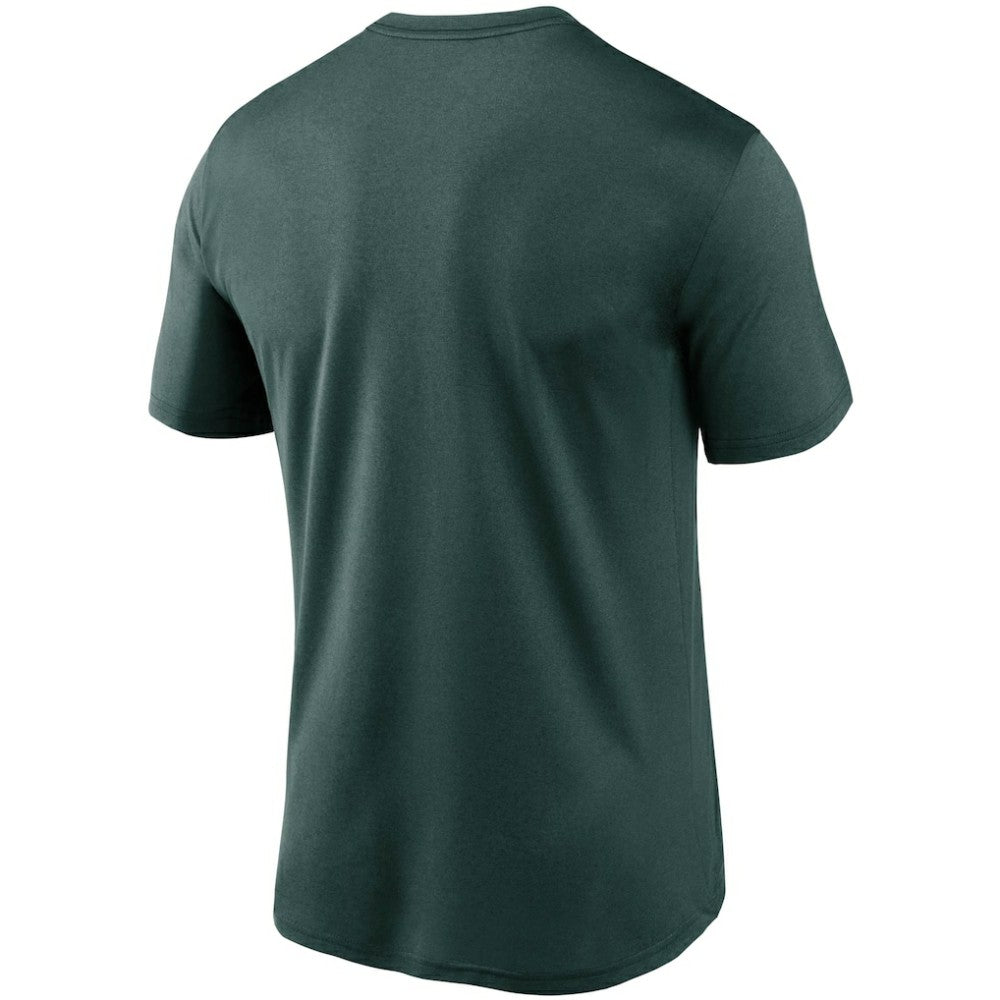 Athletics Nike Wordmark Legend Performance T-Shirt - Green - Nike Lifestyle