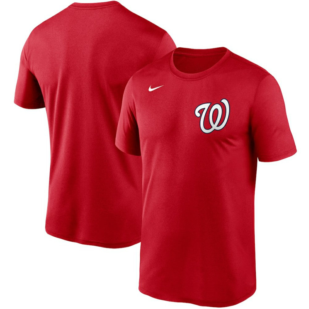 Washington Nationals Nike Wordmark Legend Performance T-Shirt - Red - Nike Sale