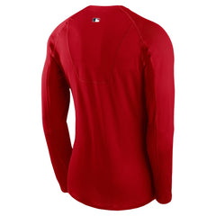 Los Angeles Angels Nike Authentic Collection Raglan Long Sleeve T-Shirt - Red - Nike Lifestyle