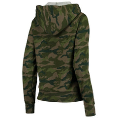 New Orleans Saints New Era Women's Raglan Full-Zip Hoodie Camo