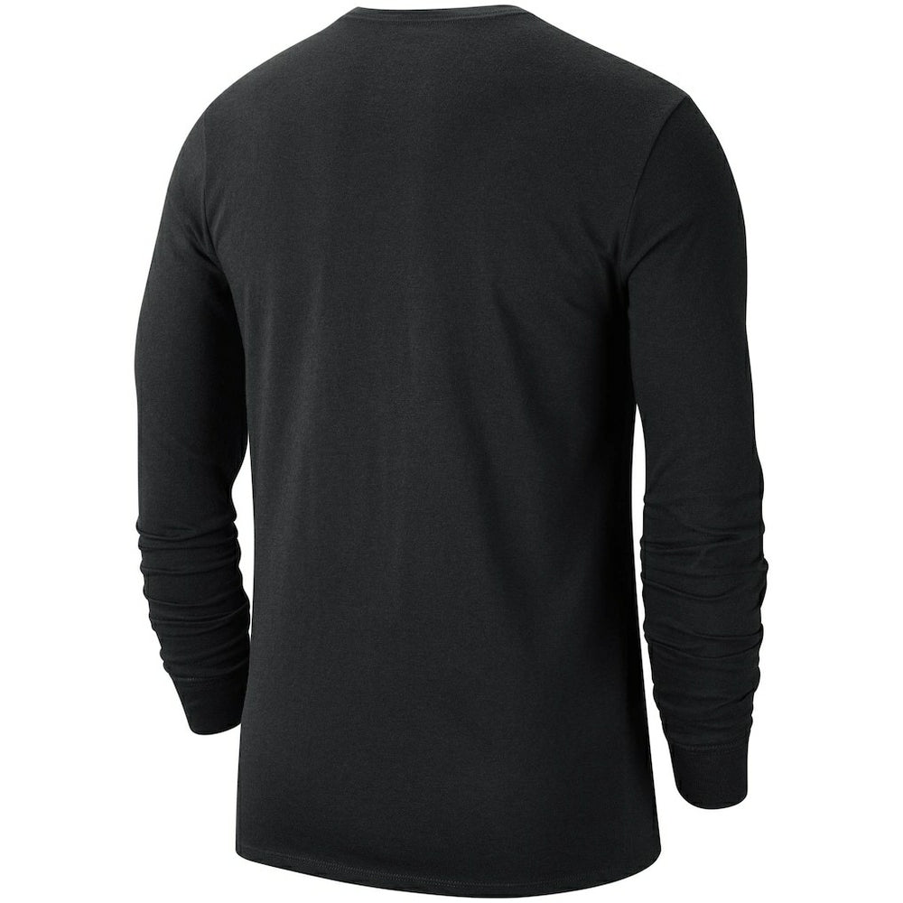 Philadelphia 76ers Courtside Chrome Long Sleeve T-Shirt Black | Nike US