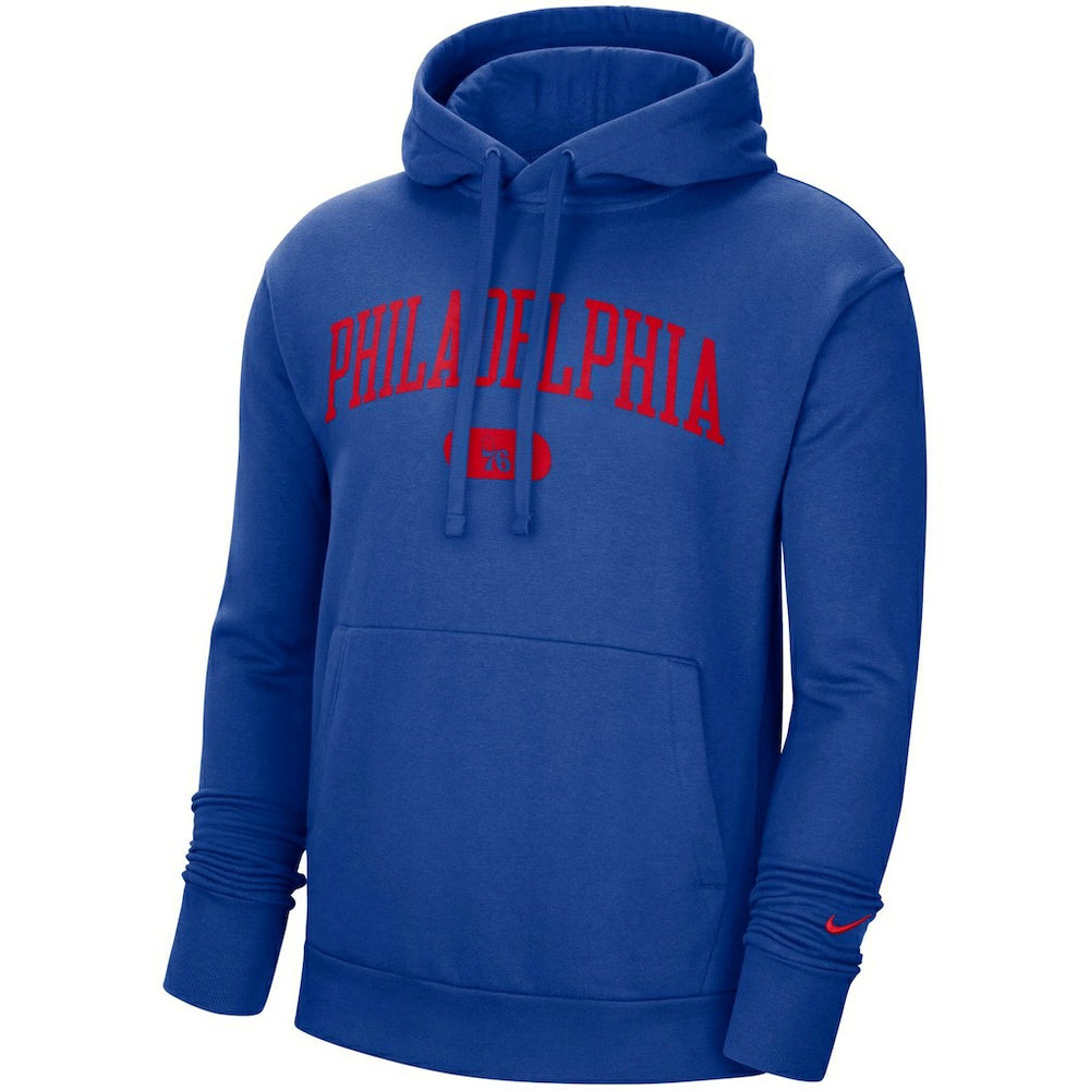 Philadelphia 76ers Heritage Essential Pullover Hoodie Royal | Nike online