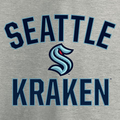Seattle Kraken Fanatics Victory Arch T-Shirt - Heather Gray - NHL 3959185
