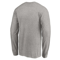 Fanatics Los Angeles Chargers On Side Stripe Long Sleeve T-Shirt Heathered Gray