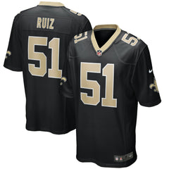 Nike Cesar Ruiz New Orleans Saints Player Game Jersey Black