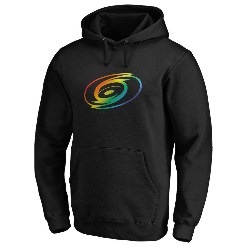 Carolina Hurricanes Team Pride Logo Pullover Hoodie - Black - NHL 3964473